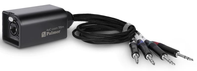 Palmer AoC Loom TRSm Cable Adaptador multipar Audio etherCon