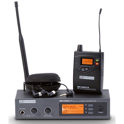 LD SYSTEMS MEI-1000G2 Sistema de Monitoraje inalámbrico In-Ear ( REACONDICIONADO )
