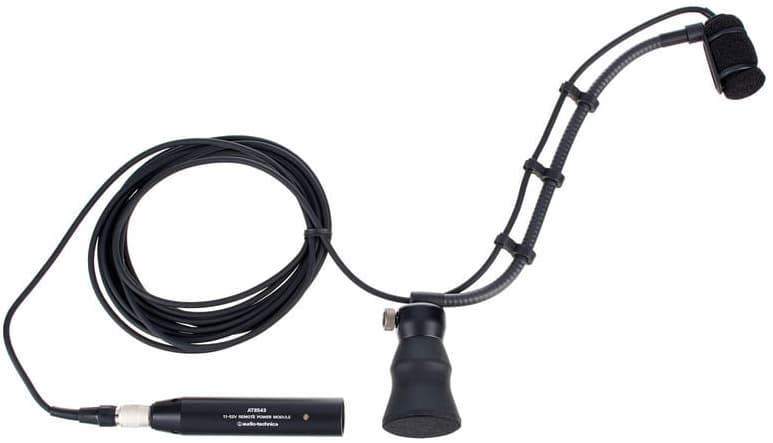 AUDIO TECHNICA ATM-350PL Micrófono de condensador cardioide de pinza con soporte de montaje para piano