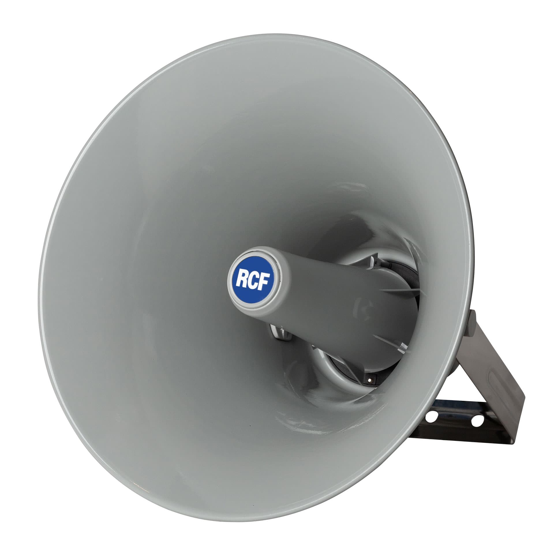 RCF HD 410T 70/100V 50W round ALU paging horn, IP 66, INOX acc.,