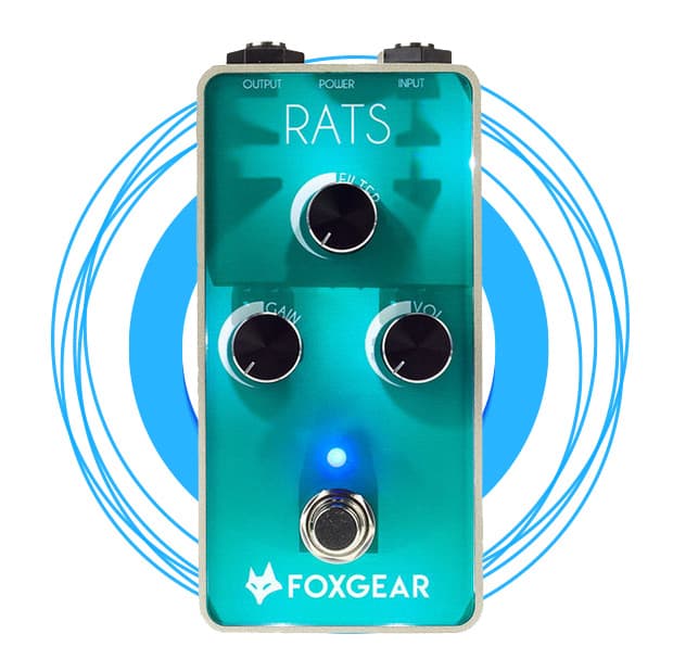 Foxgear Rats Pedal de Distorsión