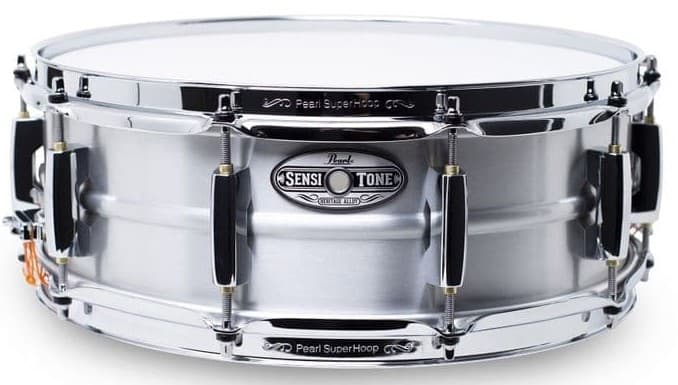 Pearl Caja 14 X 5" Sensitone Seamless Aluminium Caja Batería
