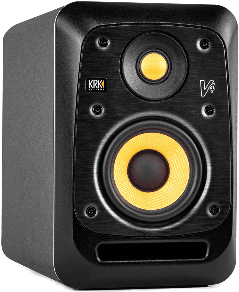 KRK V4S4 Monitor Estudio Amplificado. Unidad Negro