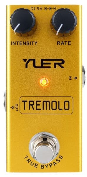 YUER TREMOLO Pedal de efectos para guitarra eléctrica