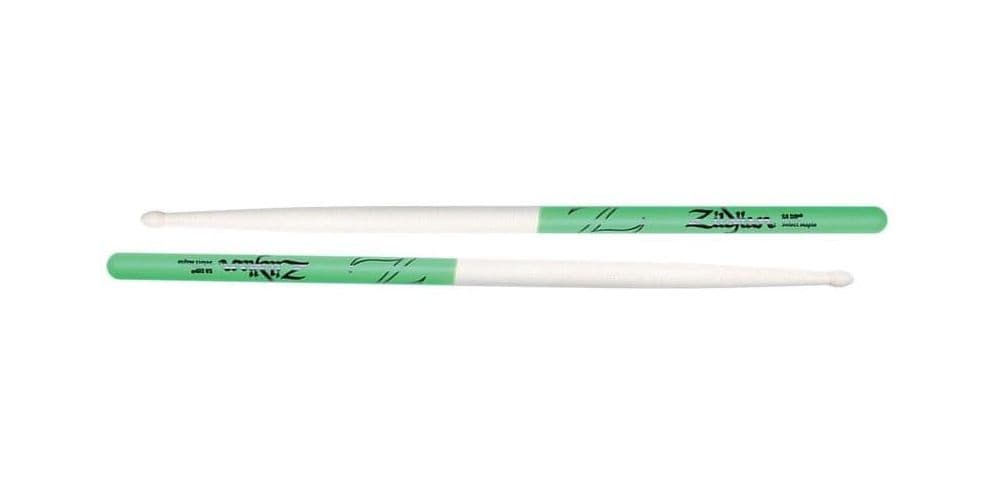 Zildjian 5AMG Baquetas 5A Mini Dip Verde 5AMG