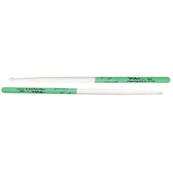 Zildjian 5amg baquetas 5a mini dip verde