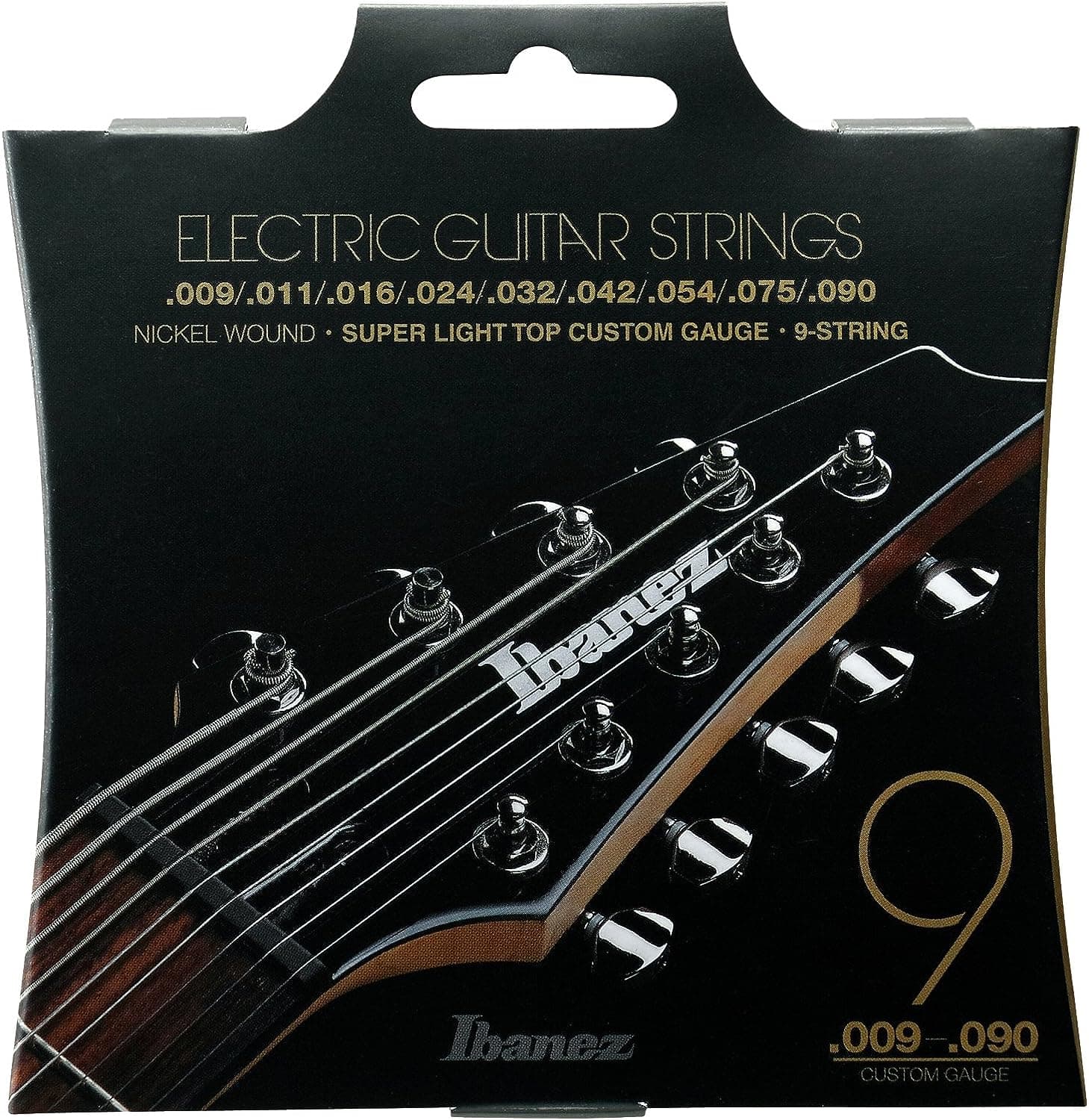 Ibanez IEGS9 Set para Guitarra Eléctrica 9 Cuerdas