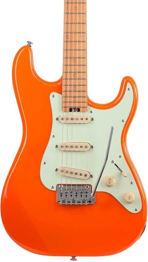 Schecter Nick Johnston Trad SSS A Orange Guitarra Eléctrica