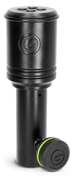 Gravity PAD A Adaptador de tubo y cortina de 4 orificios para montantes de 35 mm