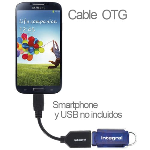INTEGRAL OTG Cable Micro USB para Smartphones