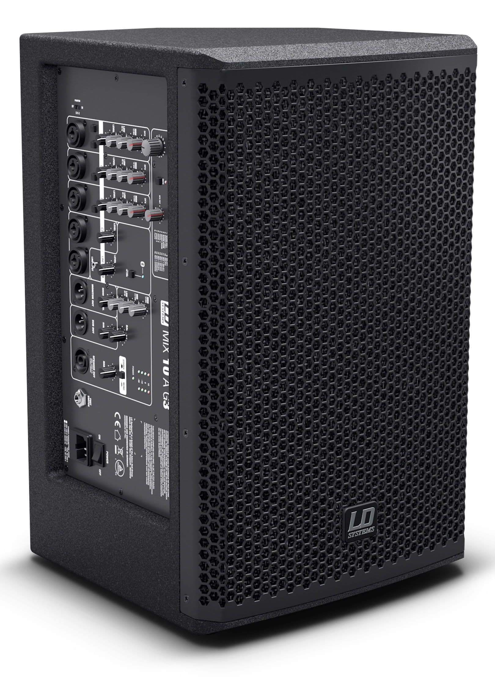 LD Systems MIX 10 A G3 Altavoz Activo de 2 vías con Mezclador Integrado de 7 Canales ( REACONDICIONADO )