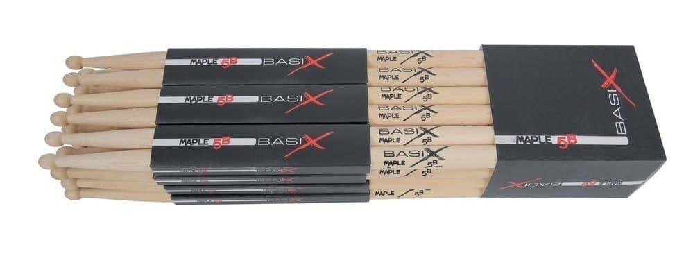 Gewa F822042 Baquetas Basix Arce 5B. Pareja Baquetas