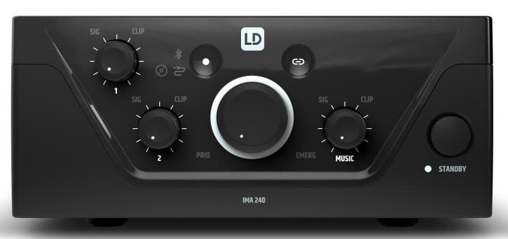 LD Systems IMA 240 Amplificador Mezclador de Instalación