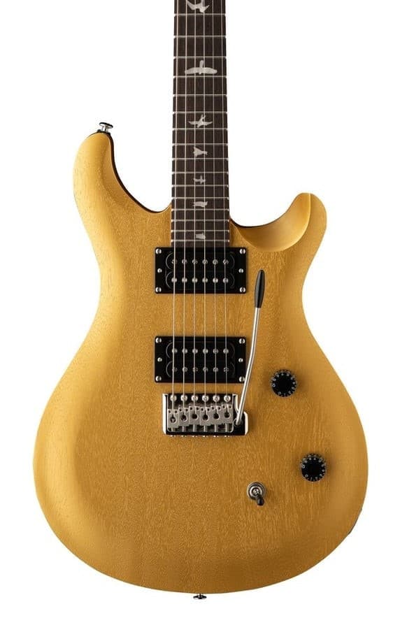 PRS SE CE24 Satin Metallic Gold Guitarra Eléctrica