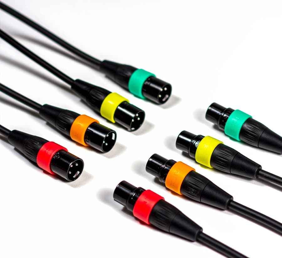 Zoom XLR-4C/CP Juego de 4 Cables XLR