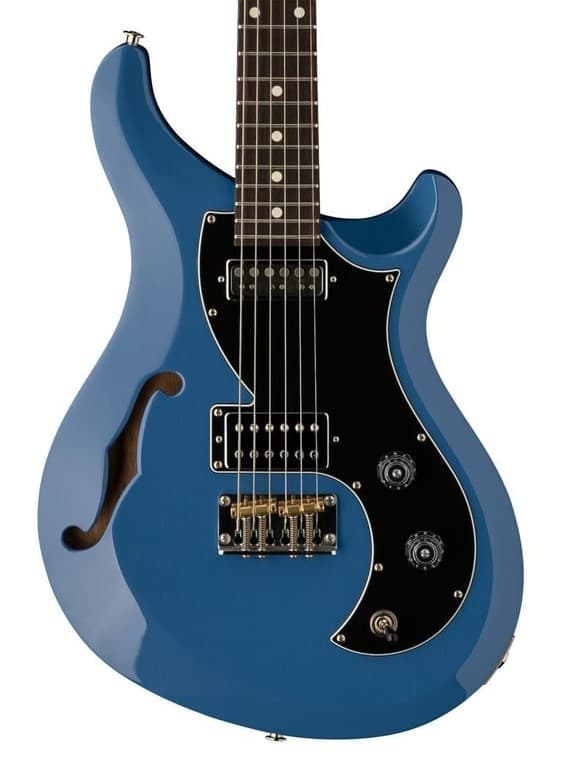 PRS S2 Vela Semihollow Mahi Blue Guitarra Eléctrica