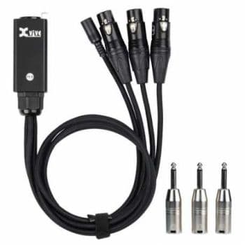 Xvive px-b cable xlr 3 canales