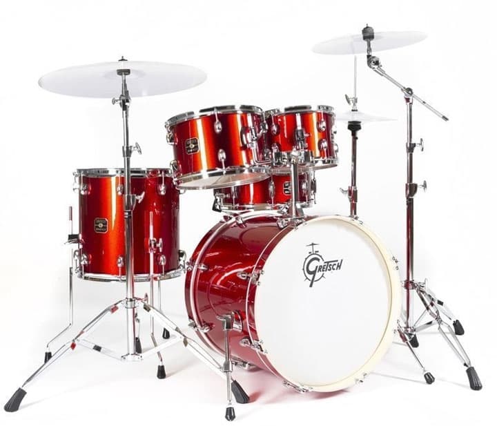 Gretsch Drums GEX-E605-5-R Batería Energy Acabado Rojo 5 Piezas