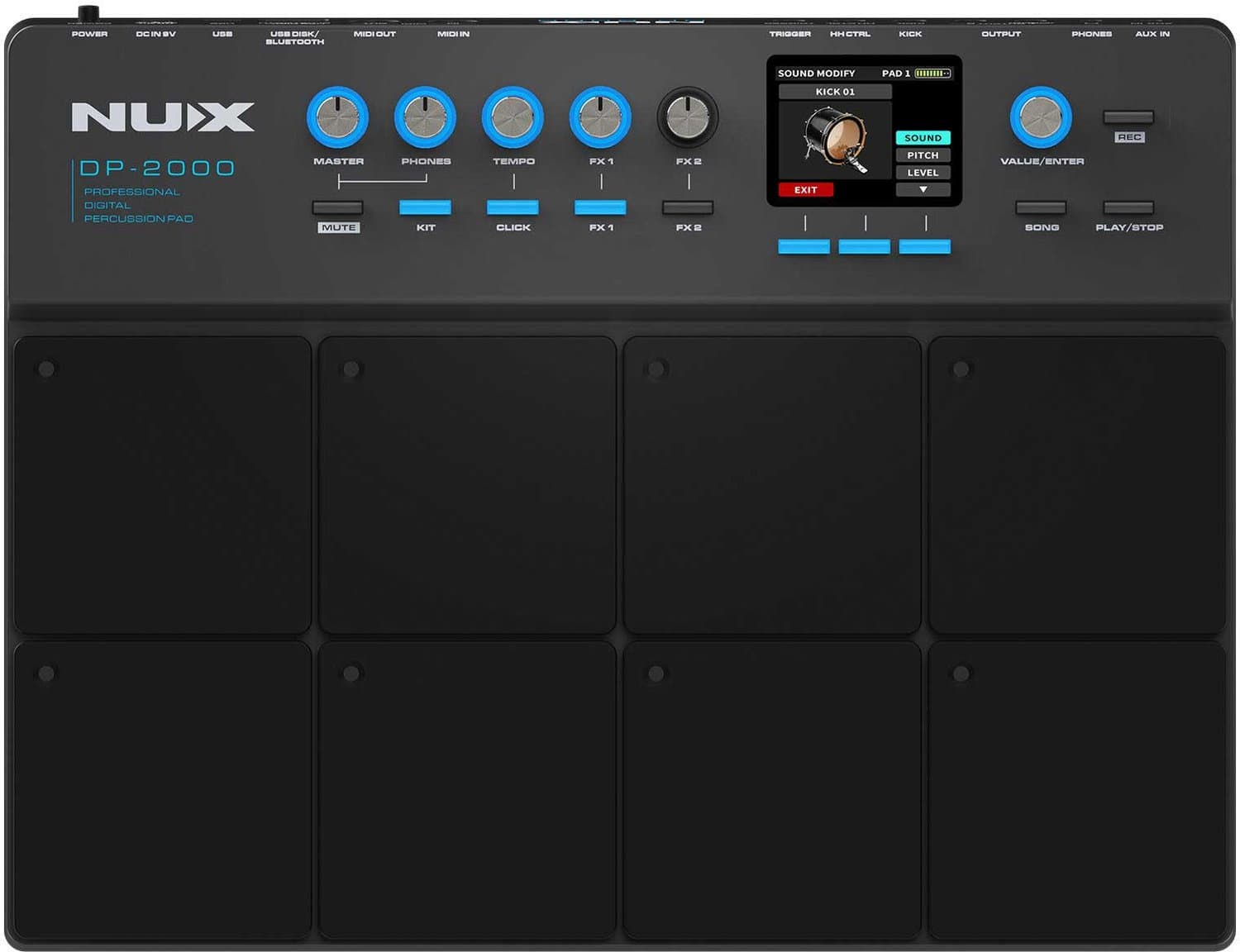 NUX DP-200 Pad Percusión Digital