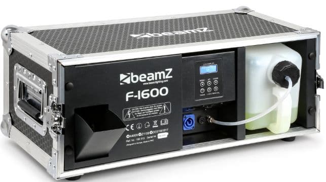 Beamz F1600 Maquina de niebla profesional en Flightcase 160513