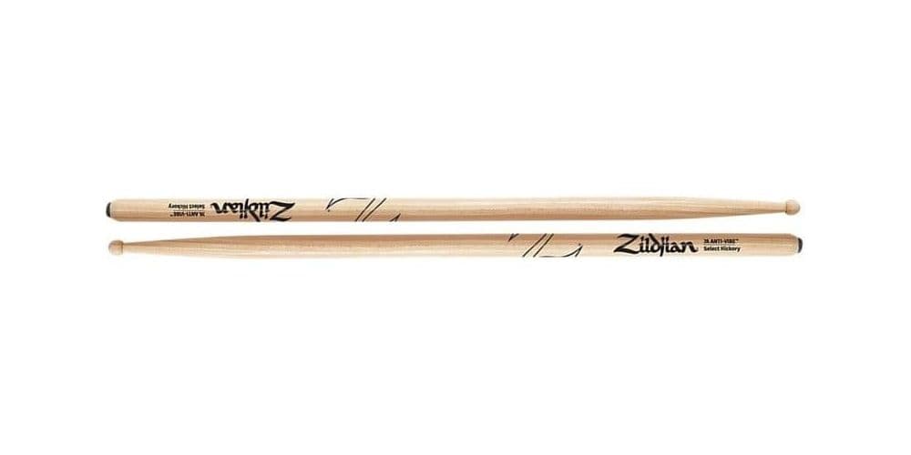 Zildjian 7AWA Baquetas Antivibración Hickory Natural 7AWA