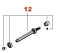 Tama HP9W2L Barra transmisión pedal secundario doble Iron Cobra