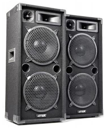 max 210 Altavoz 3 vías Pasivo Doble Woofer 10" de 1000W 170670, Unidad