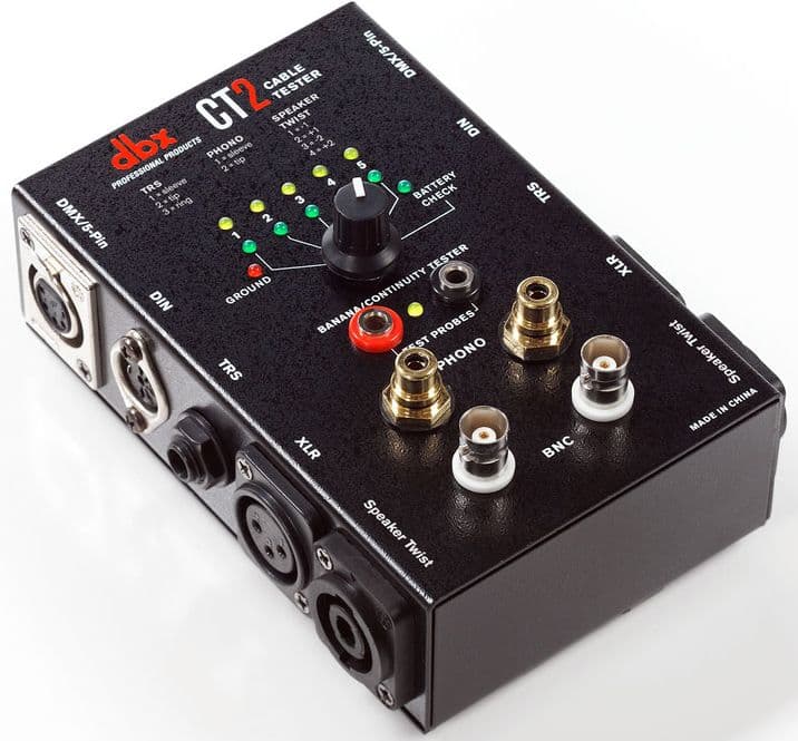 DBX CT2 Comprobador de cables