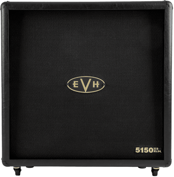 EVH 5150 IIIS EL34 4 x 12 Cabinet Black & Gold. Pantalla para Guitarra Eléctrica