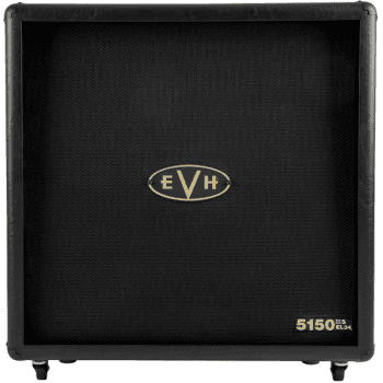 Evh 5150 iiis el34 4 x 12 cabinet black y gold. pantalla para guitarra eléctrica