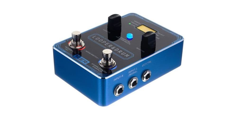 YUER LOOPER&DRUM Pedal de efectos Looper y caja de ritmos LOOPER&DRUM