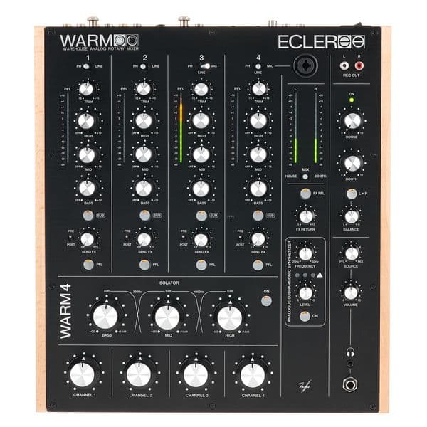 Ecler WARM4 Mezclador de 4 Canales DJ