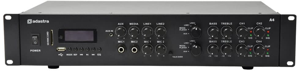 ADASTRA A-4 Amplificador Estereo 4 x 200W 953404
