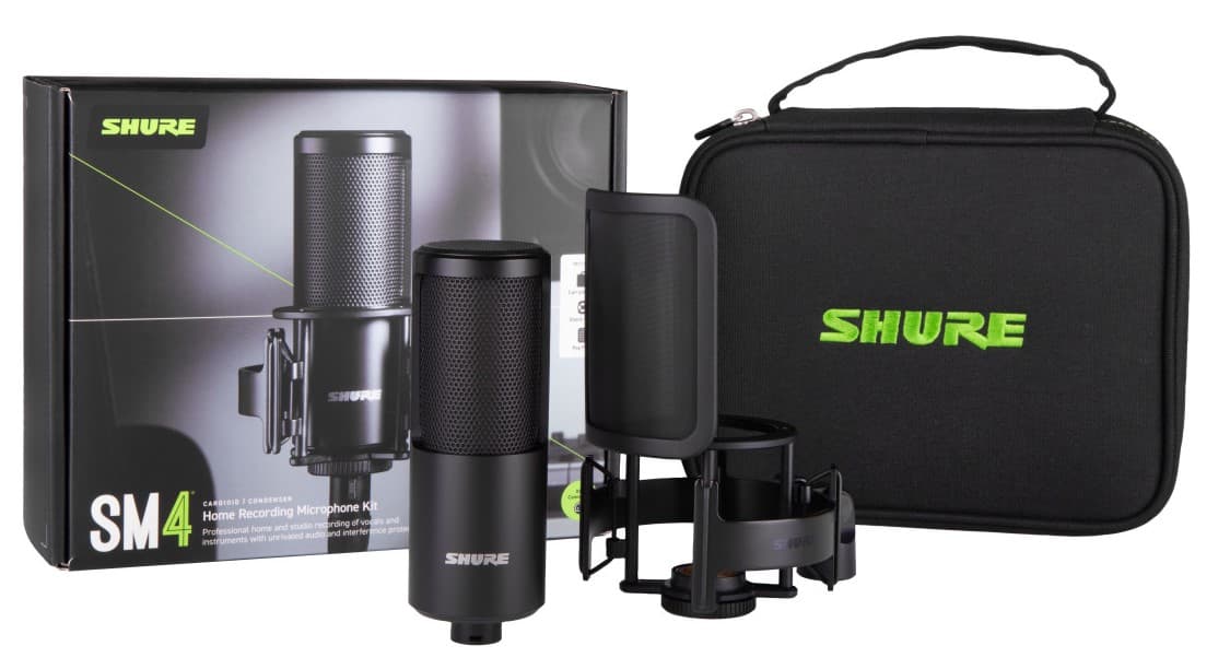 Shure SM4 Mic Kit Micrófono de Condensador