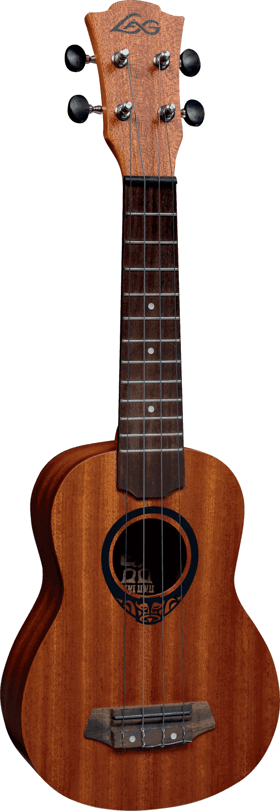 Lag Ukelele TIKI UKU 8 Soprano con Funda de Transporte