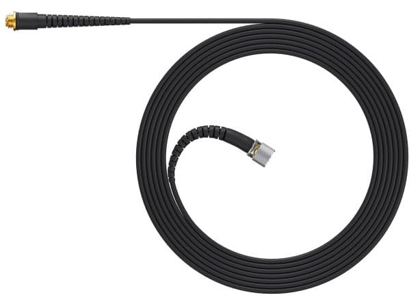 DPA CM1610B90 Cable de extensión Microlock. Ø 1,6mm. 1m. Negro