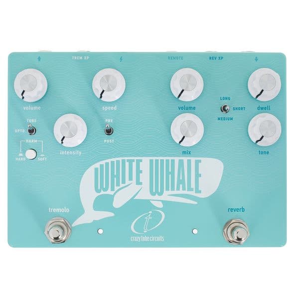 Crazy Tube WHITE WHALE V2 Pedal Reverb