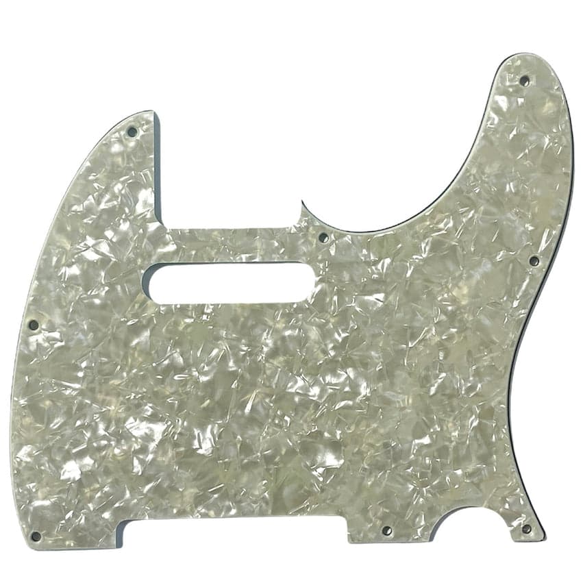 Allparts PG-0562-054 Golpeador de 8 agujeros para telecaster