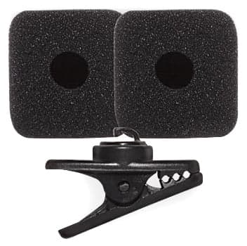 SHURE RK 379 Pinza de repuesto y 2 pantallas antiviento