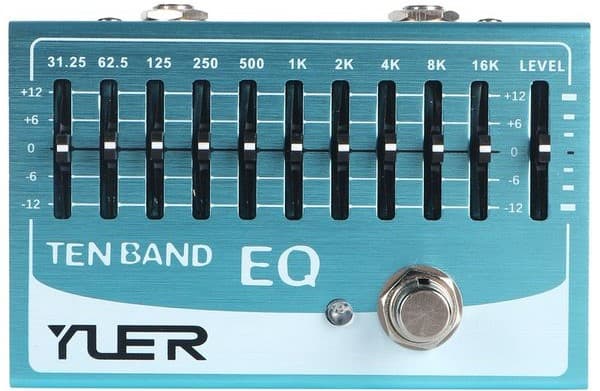 YUER TEN BAND EQ Pedal ecualizador