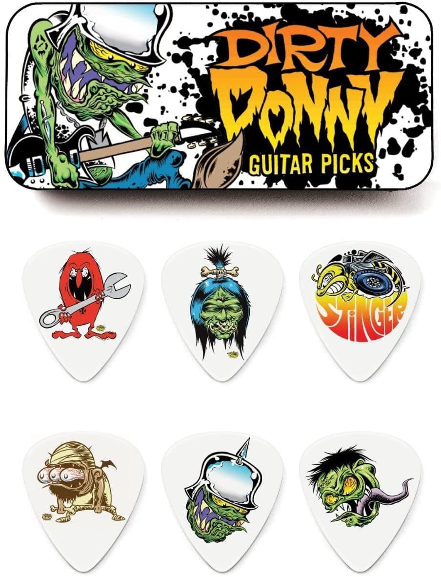 Dunlop Bote Dirty Donny de 1,00 mm, 6 Un.