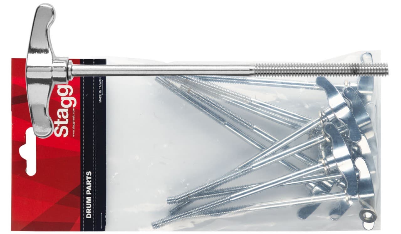 Stagg 2C-HP T-Rod para Bombo 10 Unidades