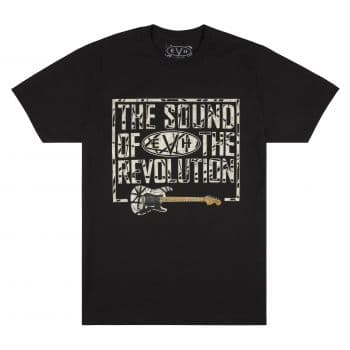 Evh revolution tee, black talla m