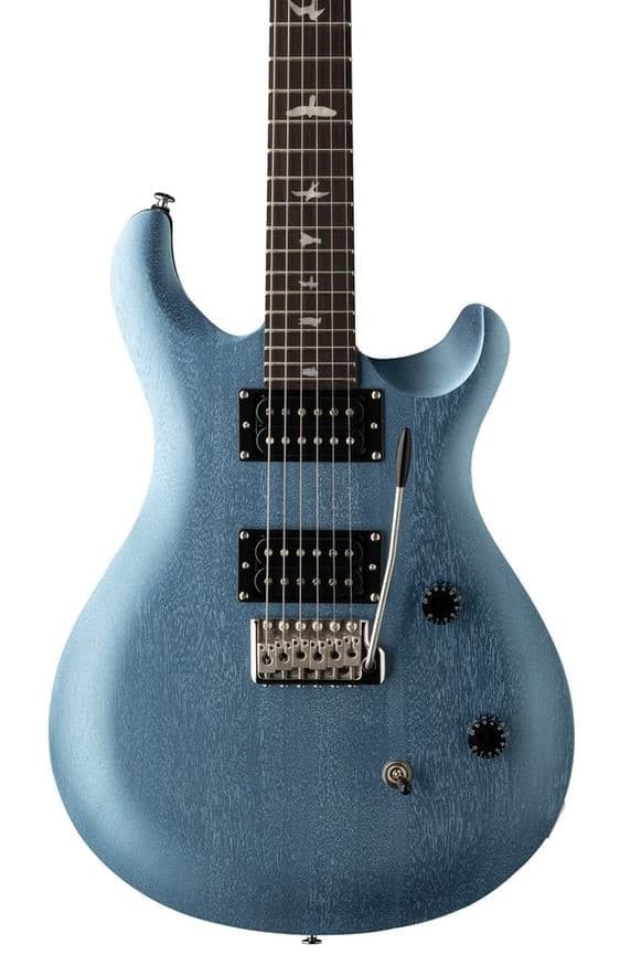 PRS SE CE24 Satin Ice Blue Metallic Guitarra Eléctrica