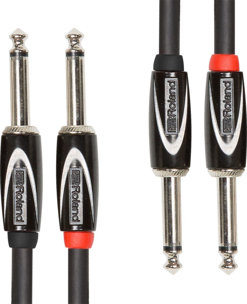 Roland RCC32814 2 Cables Jack Mono a Jack Mono. 1 Metro