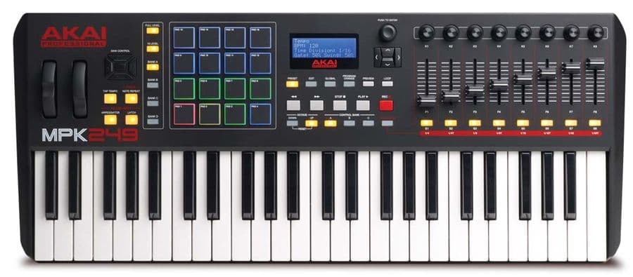 AKAI MPK-249 Teclado Controlador USB-MIDI Ahora con MPC BEATS