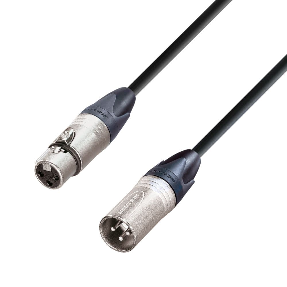 Adam Hall K5 MMF 0150 Cable de Micro de XLR hembra a XLR macho 1,5 m