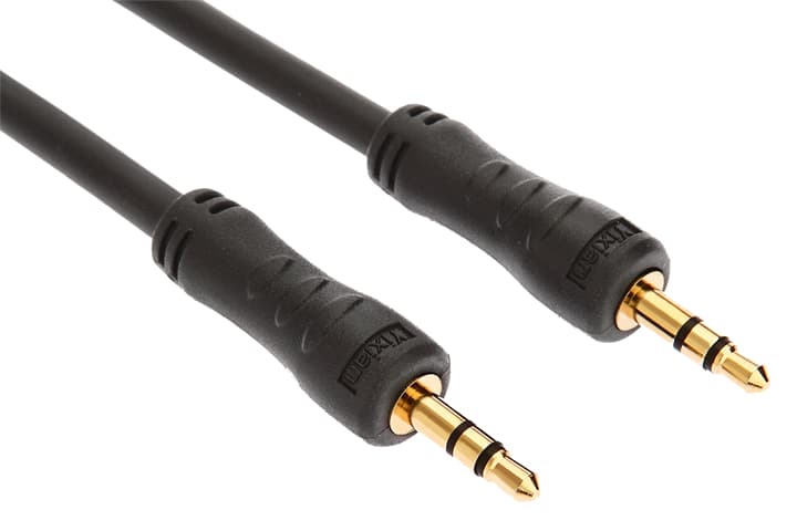 LTC CA1.5JJ 2 Clavijas jack ESTEREO 3.5mm doradas