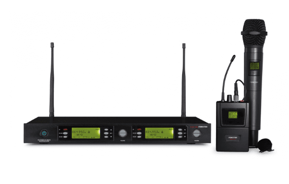 Fonestar MSH-898-570 Micrófono Inalámbrico Doble UHF