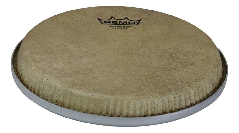 Remo 815522 Skyndeep Calfskin Bongo Low Collar R-Serie 8,5 Pulgadas M3-R850-S4-SD003